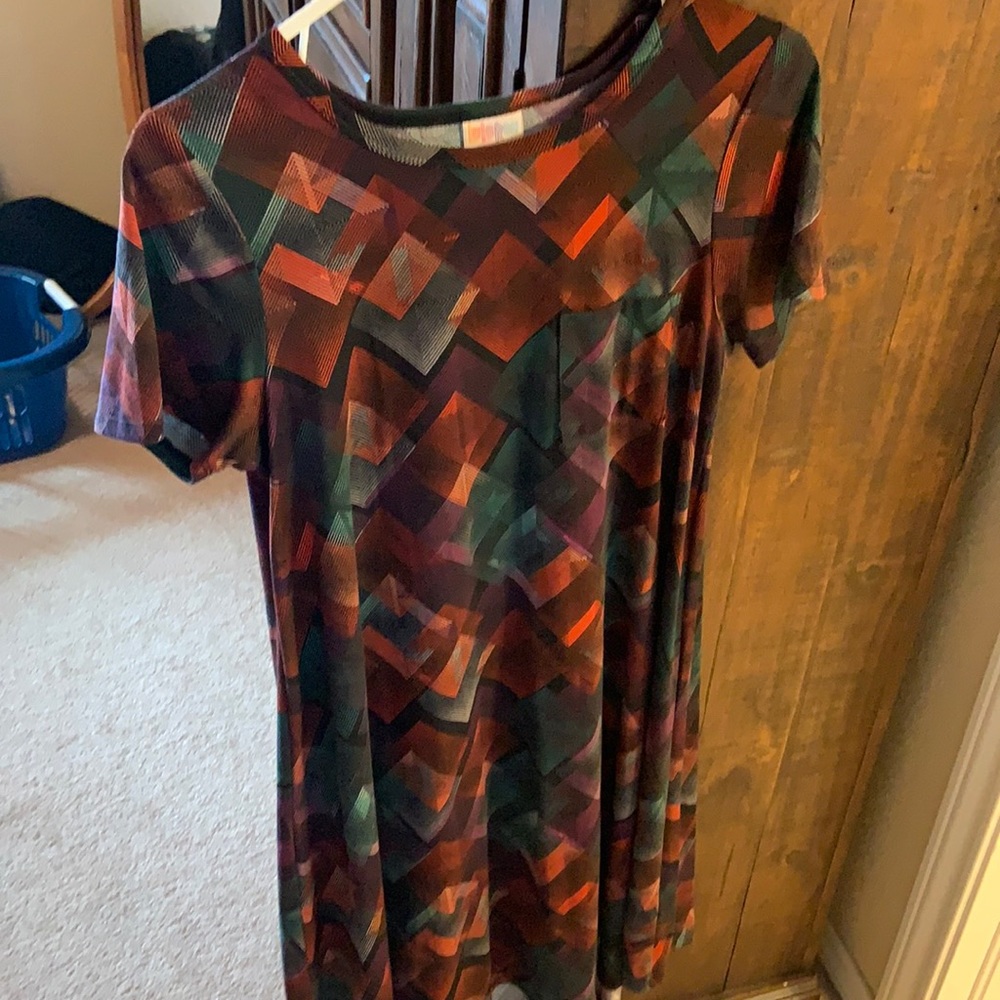 S multi colored Carly dress. Good condition